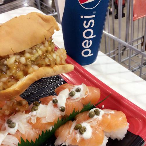 I love #costco? #hotdog #susi #매일가고싶다