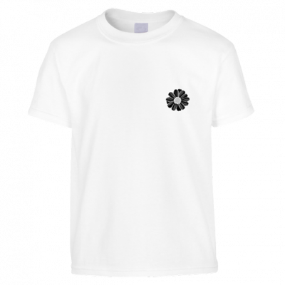 Black Daisy Chest Logo